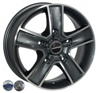 ZW BK473 W6.5 R15 PCD5x130 ET54 DIA84.1 GP